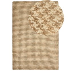 Dywan z juty 200 x 300 cm beżowy ARAPTEPE Dywan z juty 200 x 300 cm beżowy ARAPTEPE