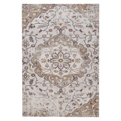 Dywan 140 x 200 cm beżowo-brązowy KATTAKKADA Dywan 140 x 200 cm beżowo-brązowy KATTAKKADA