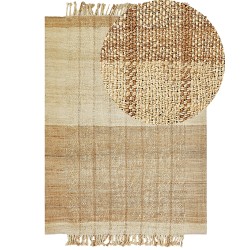 Dywan z juty 200 x 300 cm beżowy KARKIN