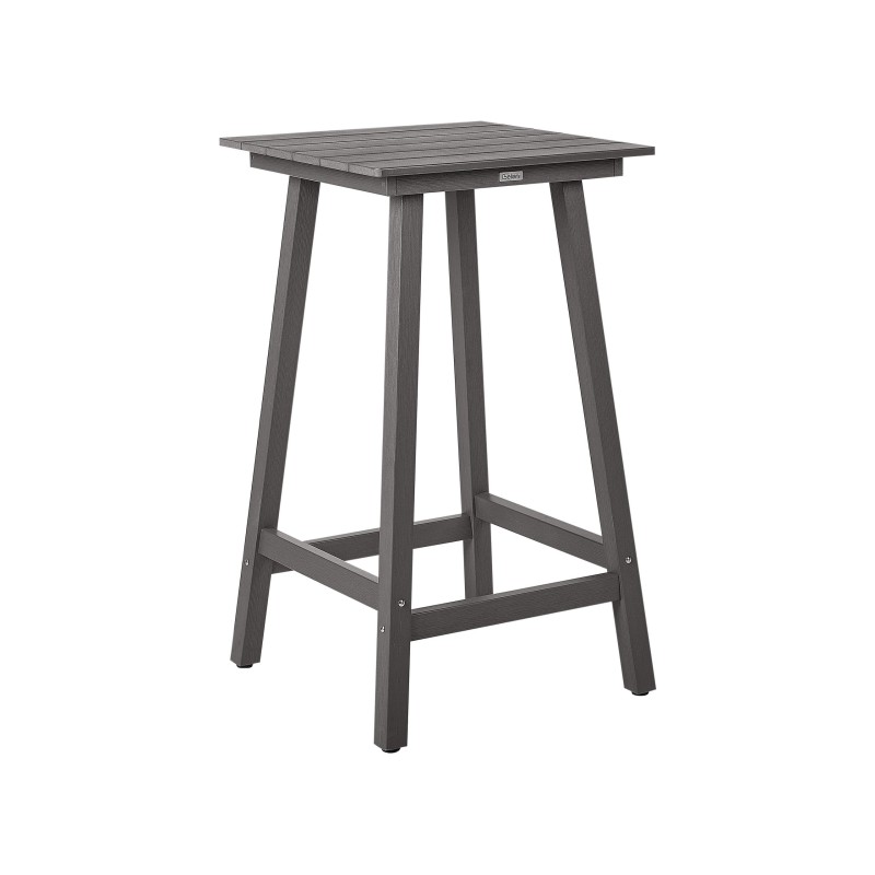 Stolik ogrodowy barowy ADIRONDACK 60 cm 59 cm Materiał syntetyczny Ciemnoszary Stolik ogrodowy barowy ADIRONDACK 60 cm 59 cm Materiał syntetyczny Ciemnoszary
