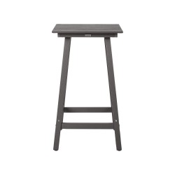 Stolik ogrodowy barowy ADIRONDACK 60 cm 59 cm Materiał syntetyczny Ciemnoszary Stolik ogrodowy barowy ADIRONDACK 60 cm 59 cm Materiał syntetyczny Ciemnoszary
