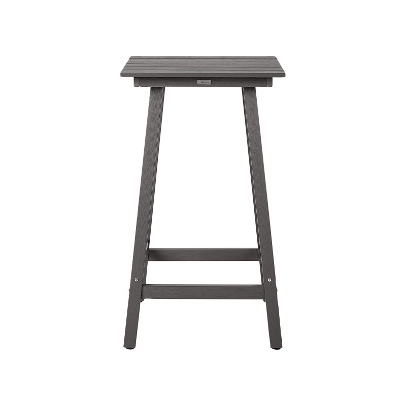 Stolik ogrodowy barowy ADIRONDACK 60 cm 59 cm Materiał syntetyczny Ciemnoszary Stolik ogrodowy barowy ADIRONDACK 60 cm 59 cm Materiał syntetyczny Ciemnoszary