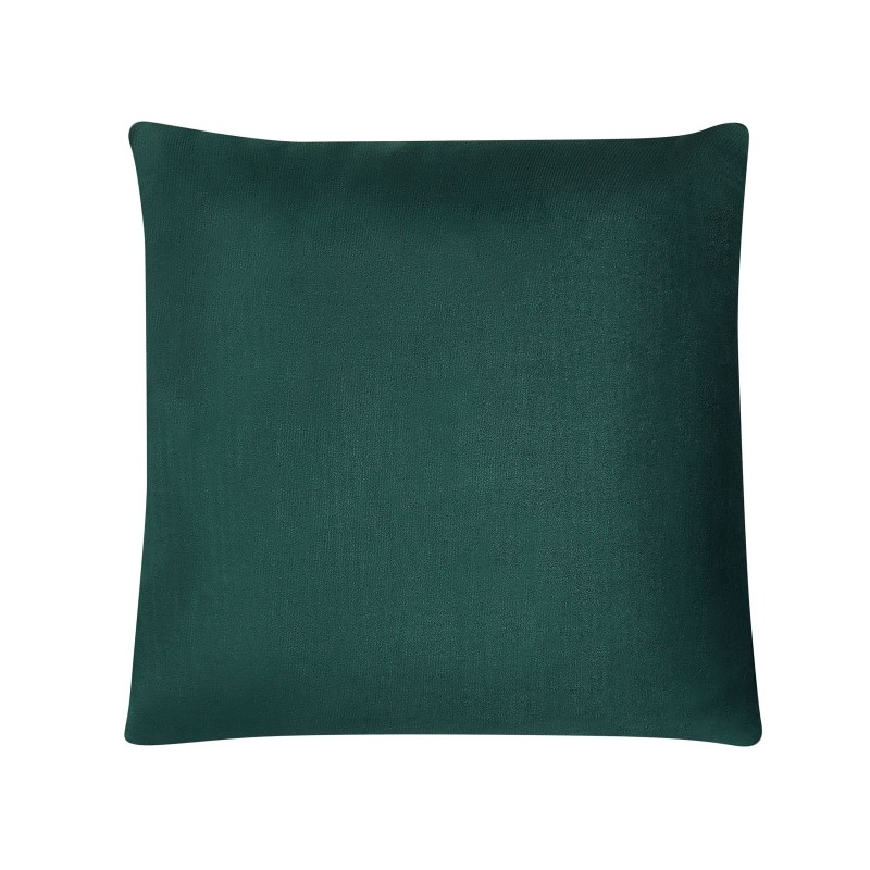 Zestaw 2 poduszek dekoracyjnych CEROPEGIA Welur 45 x 45 cm Szmaragdowy Wzór geometryczny Zestaw 2 poduszek dekoracyjnych CEROPEGIA Welur 45 x 45 cm Szmaragdowy Wzór geometryczny