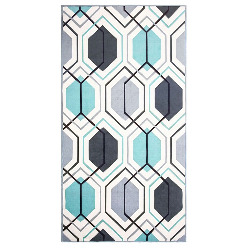 Dywan 80 x 150 cm wielokolorowy GIRESUN Dywan 80 x 150 cm wielokolorowy GIRESUN