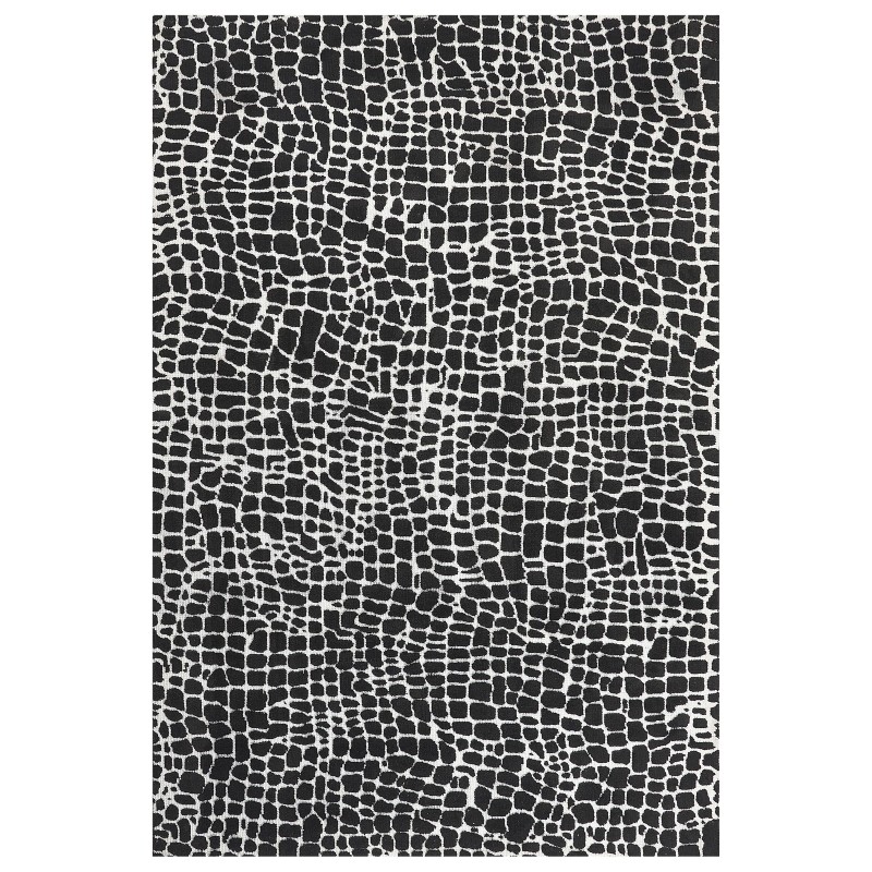 Dywan 200 x 300 cm czarno-biały PUNGE Dywan 200 x 300 cm czarno-biały PUNGE