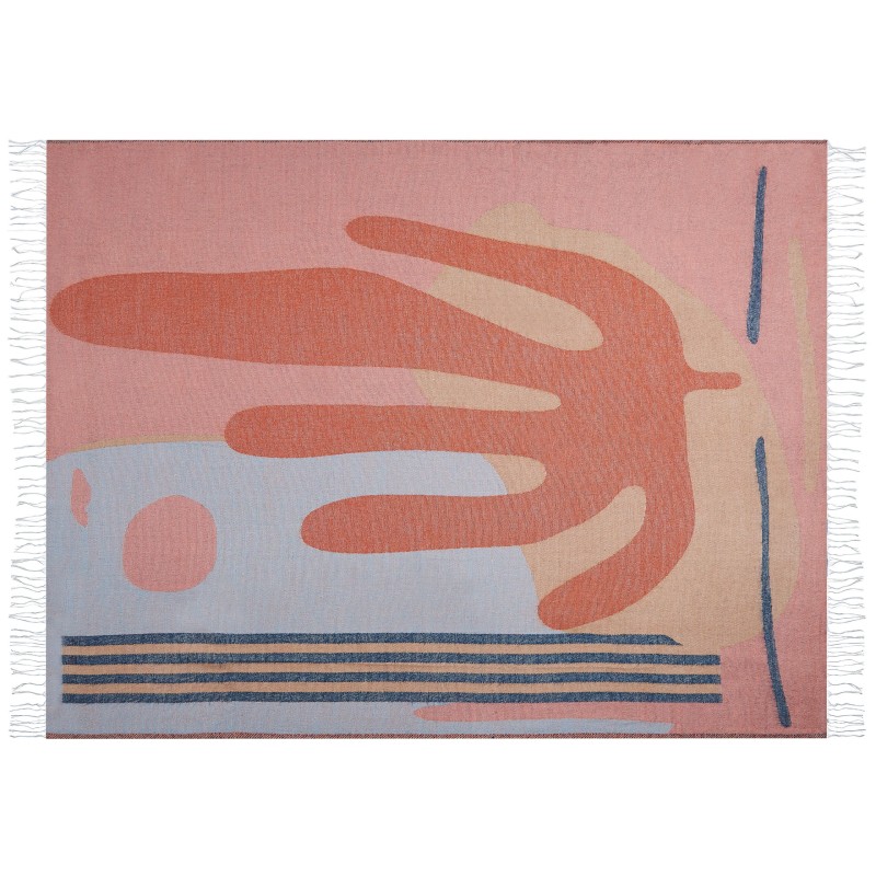 Koc RESHA 130 x 170 cm Kolorowy Koc RESHA 130 x 170 cm Kolorowy