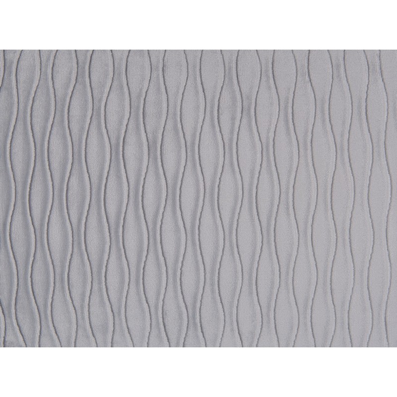Zestaw 2 poduszek dekoracyjnych MOTARI Welur 30 x 50 cm Szary Wzór geometryczny Zestaw 2 poduszek dekoracyjnych MOTARI Welur 30 x 50 cm Szary Wzór geometryczny