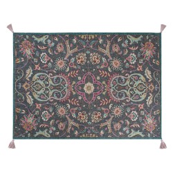 Koc DIBRUGARH Bawełna 130 x 180 cm Kolorowy Koc DIBRUGARH Bawełna 130 x 180 cm Kolorowy