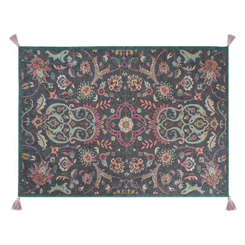 Koc DIBRUGARH Bawełna 130 x 180 cm Kolorowy Koc DIBRUGARH Bawełna 130 x 180 cm Kolorowy
