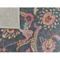 Koc DIBRUGARH Bawełna 130 x 180 cm Kolorowy Koc DIBRUGARH Bawełna 130 x 180 cm Kolorowy