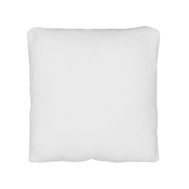 Bawełniana poduszka dla dzieci miś 45 x 45 cm żółta WARANASI Bawełniana poduszka dla dzieci miś 45 x 45 cm żółta WARANASI