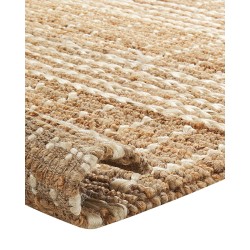 Dywan z juty 200 x 300 cm beżowy KAMBERLI Dywan z juty 200 x 300 cm beżowy KAMBERLI
