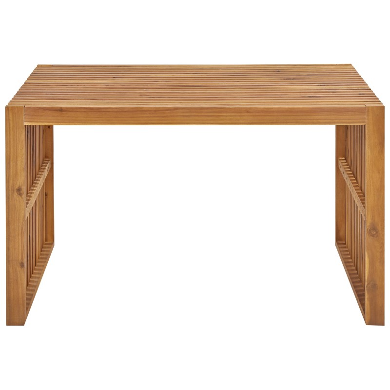 Stół ogrodowy BELLANO 70 cm 120 cm Drewno akacjowe Brązowy Stół ogrodowy BELLANO 70 cm 120 cm Drewno akacjowe Brązowy