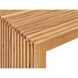 Stół ogrodowy BELLANO 70 cm 120 cm Drewno akacjowe Brązowy Stół ogrodowy BELLANO 70 cm 120 cm Drewno akacjowe Brązowy