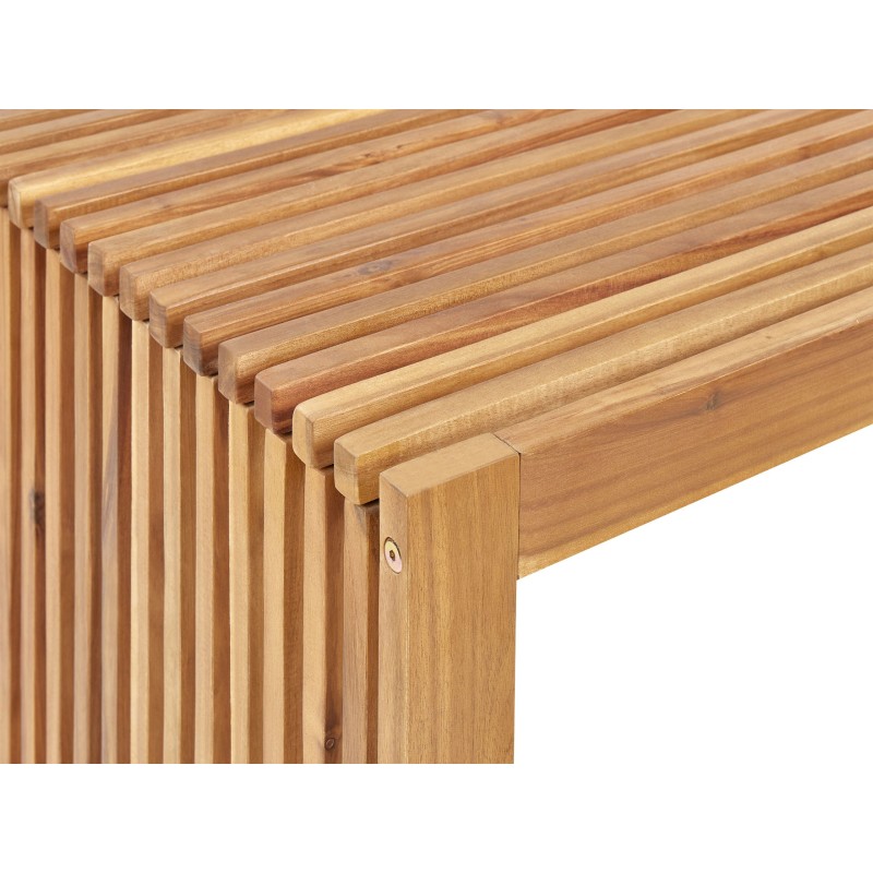 Stół ogrodowy BELLANO 70 cm 120 cm Drewno akacjowe Brązowy Stół ogrodowy BELLANO 70 cm 120 cm Drewno akacjowe Brązowy