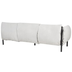 Sofa ogrodowa 3-osobowa jasnoszara ESPERIA Sofa ogrodowa 3-osobowa jasnoszara ESPERIA