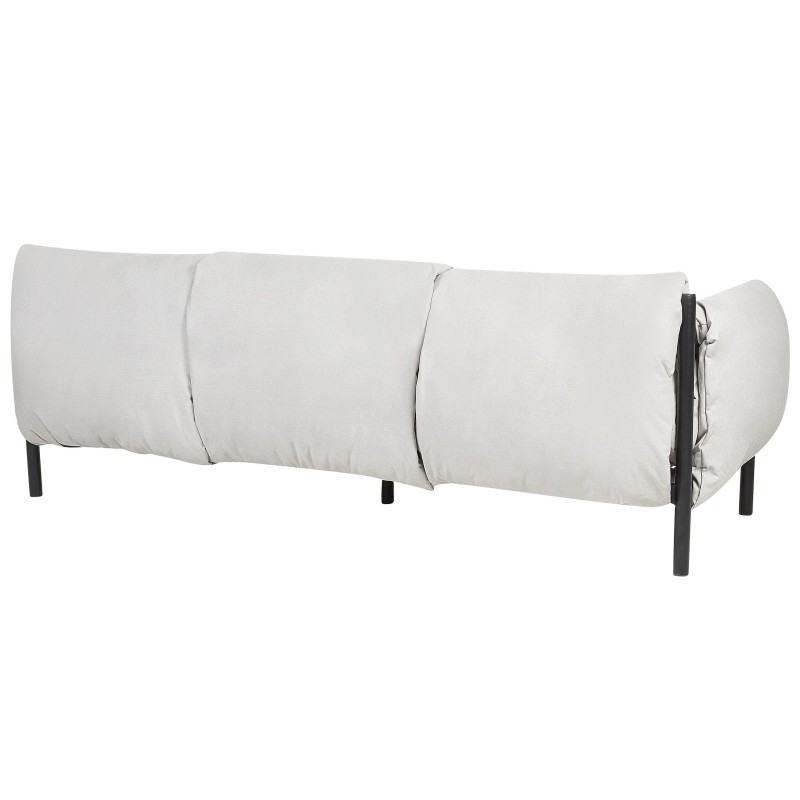 Sofa ogrodowa 3-osobowa jasnoszara ESPERIA Sofa ogrodowa 3-osobowa jasnoszara ESPERIA