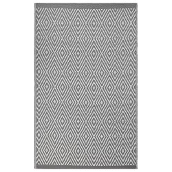 Dywan zewnętrzny 120 x 180 cm jasnoszary SIKAR Dywan zewnętrzny 120 x 180 cm jasnoszary SIKAR