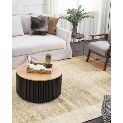 Dywan z juty 200 x 300 cm beżowy DEDEMLI Dywan z juty 200 x 300 cm beżowy DEDEMLI
