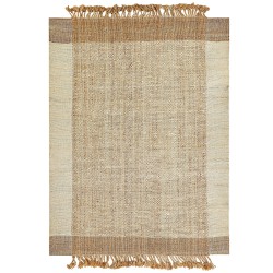 Dywan z juty 200 x 300 cm beżowy DEDEMLI Dywan z juty 200 x 300 cm beżowy DEDEMLI
