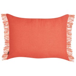 Zestaw 2 poduszek dekoracyjnych MABA Bawełna 50 x 35 cm Pomarańczowy Jednolity Zestaw 2 poduszek dekoracyjnych MABA Bawełna 50 x 35 cm Pomarańczowy Jednolity