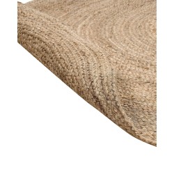 Dywan owalny jutowy 160 x 230 cm beżowy DEMIRCI Dywan owalny jutowy 160 x 230 cm beżowy DEMIRCI