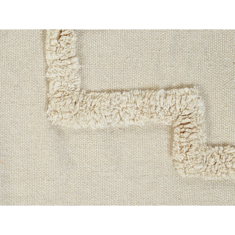 Koc CHACK Bawełna 200 x 220 cm Beżowy Koc CHACK Bawełna 200 x 220 cm Beżowy