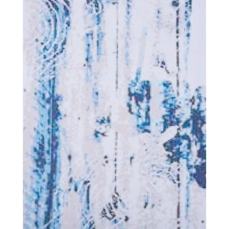 Dywan 140 x 200 cm niebiesko-beżowy BURDUR Dywan 140 x 200 cm niebiesko-beżowy BURDUR