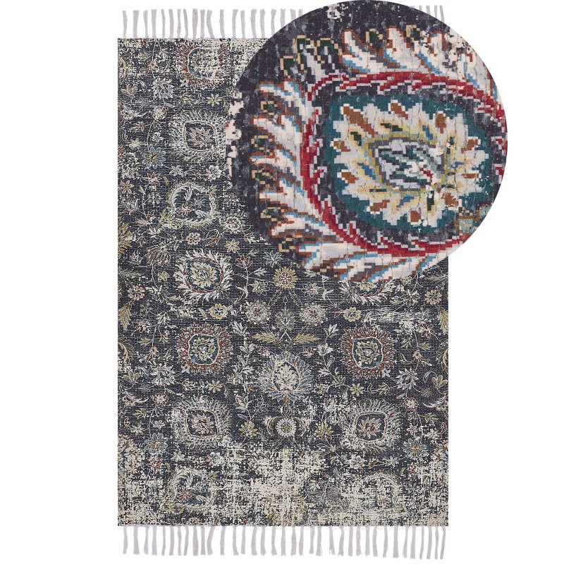 Dywan 150 x 230 cm wielokolorowy ARMUTALAN Dywan 150 x 230 cm wielokolorowy ARMUTALAN