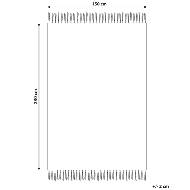 Dywan 150 x 230 cm wielokolorowy ARMUTALAN Dywan 150 x 230 cm wielokolorowy ARMUTALAN