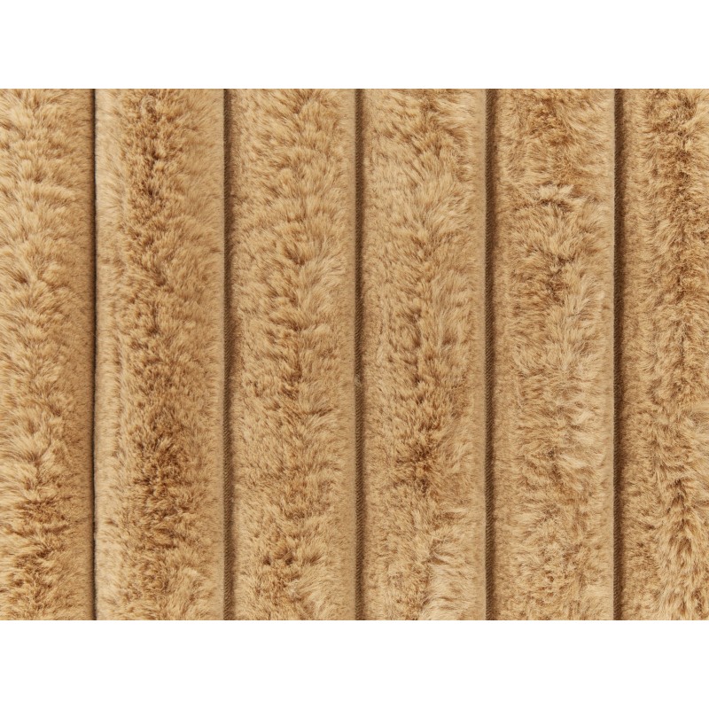 Narzuta na łóżko RAKYA Sztuczne futro 150 x 200 cm Jasnobrązowy Narzuta na łóżko RAKYA Sztuczne futro 150 x 200 cm Jasnobrązowy