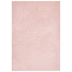 Dywan sztuczne futro królika 160 x 230 cm różowy THATTA Dywan sztuczne futro królika 160 x 230 cm różowy THATTA