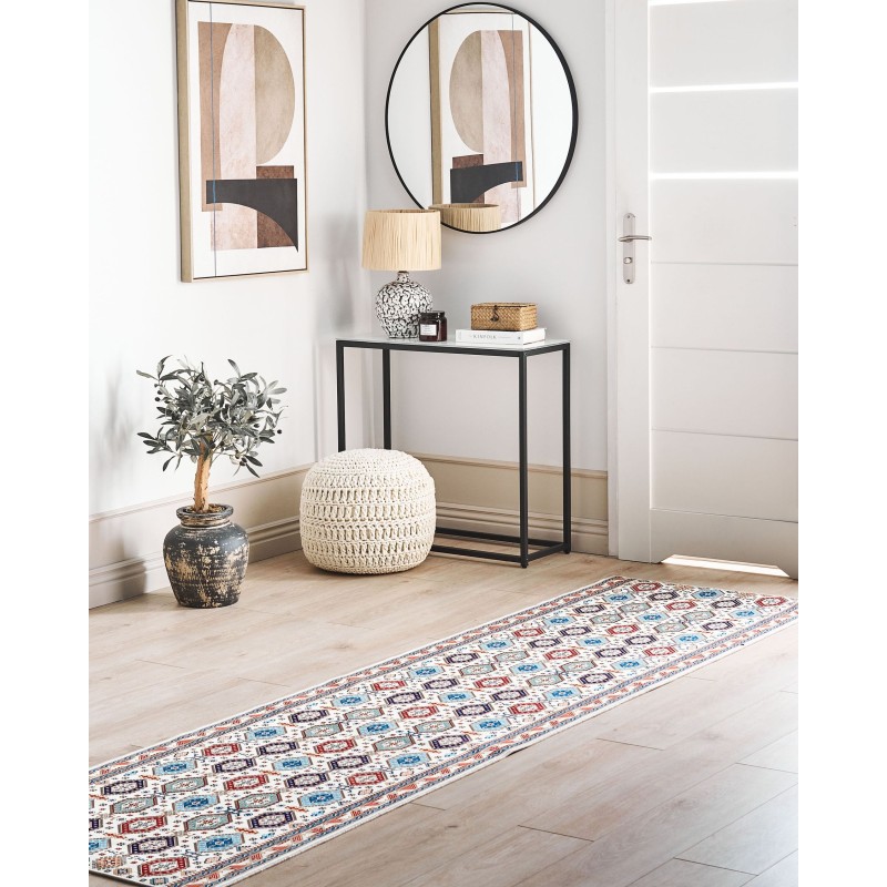 Dywan 80 x 300 cm wielokolorowy HACILAR Dywan 80 x 300 cm wielokolorowy HACILAR