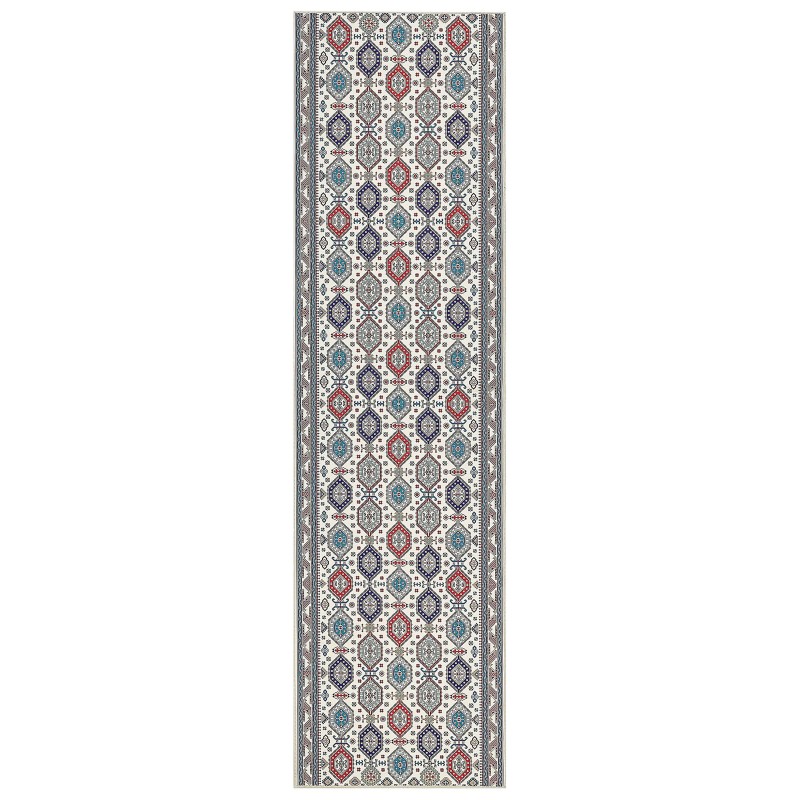 Dywan 80 x 300 cm wielokolorowy HACILAR Dywan 80 x 300 cm wielokolorowy HACILAR