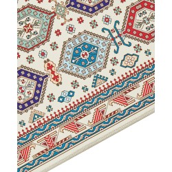 Dywan 80 x 300 cm wielokolorowy HACILAR Dywan 80 x 300 cm wielokolorowy HACILAR