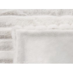 Koc ABTEH 180 x 220 cm Złamana biel Koc ABTEH 180 x 220 cm Złamana biel