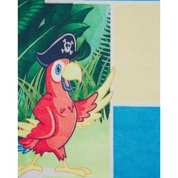 Dywan dziecięcy gra w klasy 80 x 150 cm zielony BABADAG Dywan dziecięcy gra w klasy 80 x 150 cm zielony BABADAG