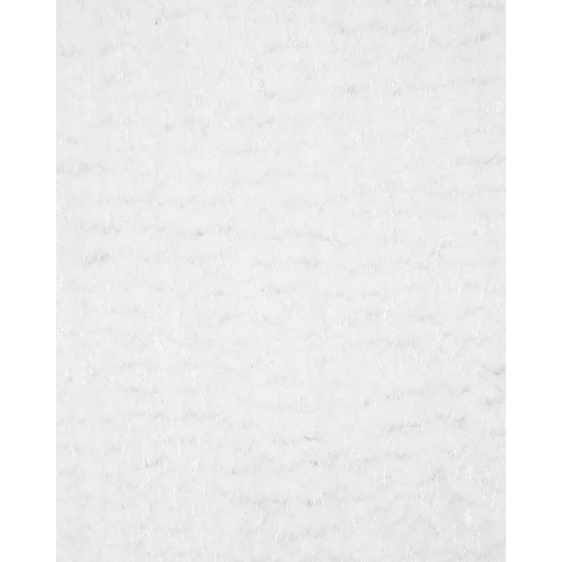 Dywan shaggy 80 x 150 cm biały DEMRE Dywan shaggy 80 x 150 cm biały DEMRE