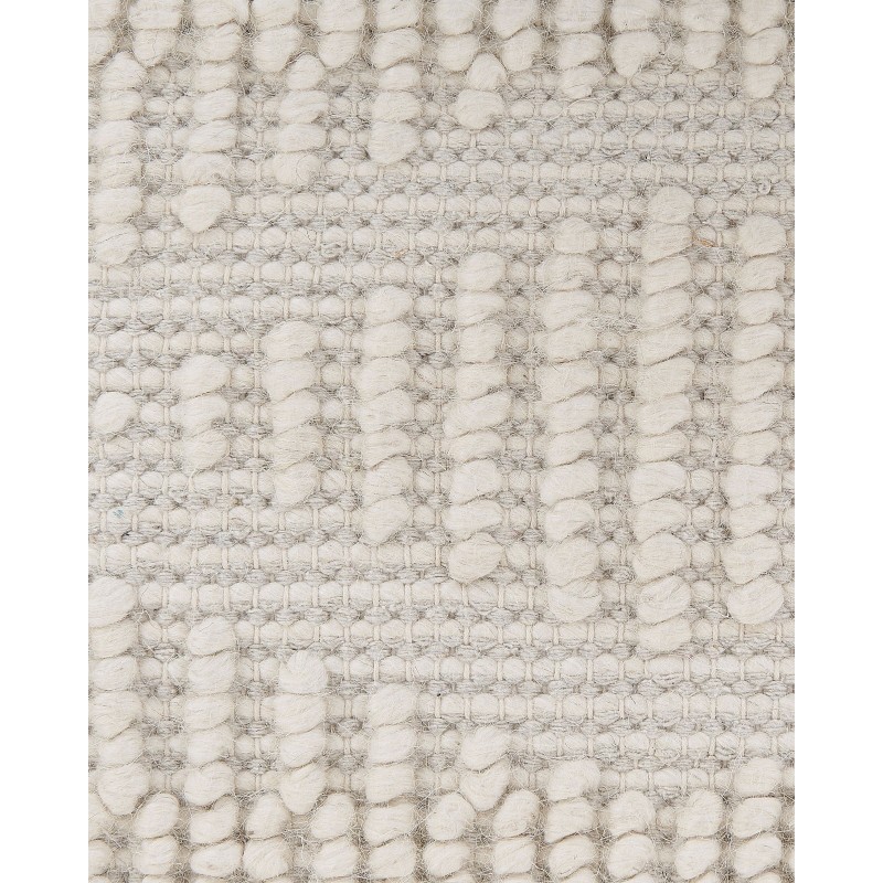 Dywan wełniany 200 x 200 cm beżowy LAPSEKI Dywan wełniany 200 x 200 cm beżowy LAPSEKI