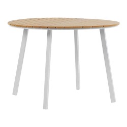 Stół ogrodowy CAVOLI 105 cm 105 cm Brązowy