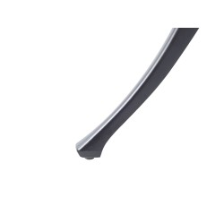 Stolik bistro ANCONA 90 cm 90 cm Metal Czarny Stolik bistro ANCONA 90 cm 90 cm Metal Czarny
