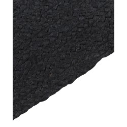 Dywan owalny jutowy 160 x 230 cm czarny DEMIRCI Dywan owalny jutowy 160 x 230 cm czarny DEMIRCI