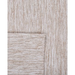 Dywan bawełniany 80 x 150 cm beżowy DERINCE Dywan bawełniany 80 x 150 cm beżowy DERINCE