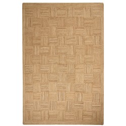 Dywan z juty 200 x 300 cm beżowy ESENTEPE Dywan z juty 200 x 300 cm beżowy ESENTEPE