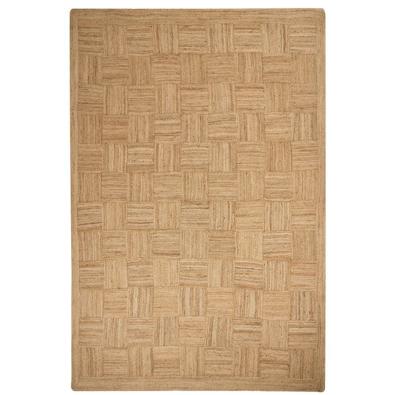 Dywan z juty 200 x 300 cm beżowy ESENTEPE Dywan z juty 200 x 300 cm beżowy ESENTEPE
