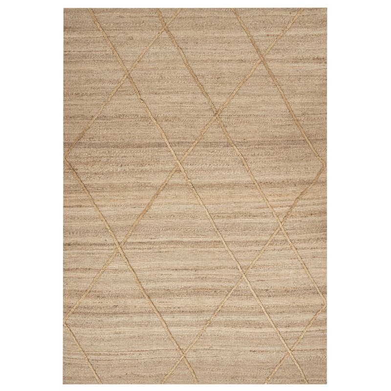 Dywan z juty 160 x 230 cm beżowy YUVACIK Dywan z juty 160 x 230 cm beżowy YUVACIK