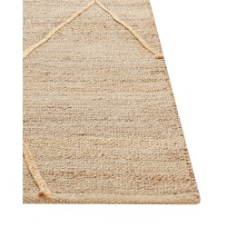 Dywan z juty 160 x 230 cm beżowy YUVACIK Dywan z juty 160 x 230 cm beżowy YUVACIK