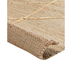 Dywan z juty 160 x 230 cm beżowy YUVACIK Dywan z juty 160 x 230 cm beżowy YUVACIK