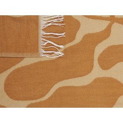 Koc BANGRE 130 x 170 cm Pomarańczowy Koc BANGRE 130 x 170 cm Pomarańczowy