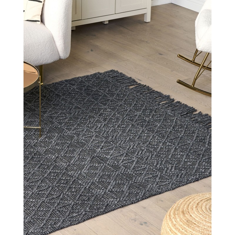 Dywan 160 x 230 cm czarny ALUCRA Dywan 160 x 230 cm czarny ALUCRA